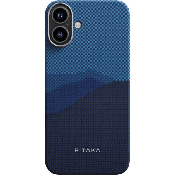 Чохол Pitaka для iPhone 16 StarPeak Tactile Woven Case Over the horizon Чохол Pitaka для iPhone 16 StarPeak Tactile Woven Case Over the horizon