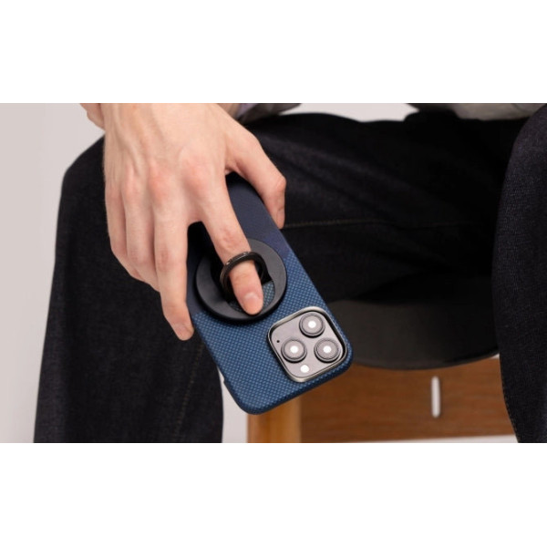 Чохол Pitaka для iPhone 16 Plus StarPeak Tactile Woven Case Milky way Чохол Pitaka для iPhone 16 Plus StarPeak Tactile Woven Case Milky way