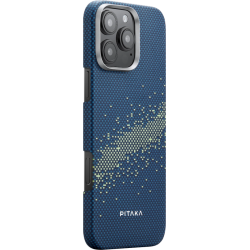 Чохол Pitaka для iPhone 16 Pro Max StarPeak Tactile Woven Case Milky way galaxy Чохол Pitaka для iPhone 16 Pro Max StarPeak Tactile Woven Case Milky way galaxy