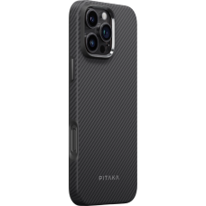Чохол Pitaka для iPhone 16 Pro Military-Grade Protective Case Black/Grey Twill