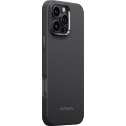 Чохол Pitaka для iPhone 16 Pro Military-Grade Protective Case Black/Grey Twill