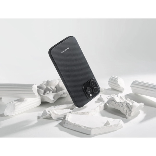 Чехол Pitaka для iPhone 16 Pro Military-Grade Protective Case Black/Grey Twill Чехол Pitaka для iPhone 16 Pro Military-Grade Protective Case Black/Grey Twill