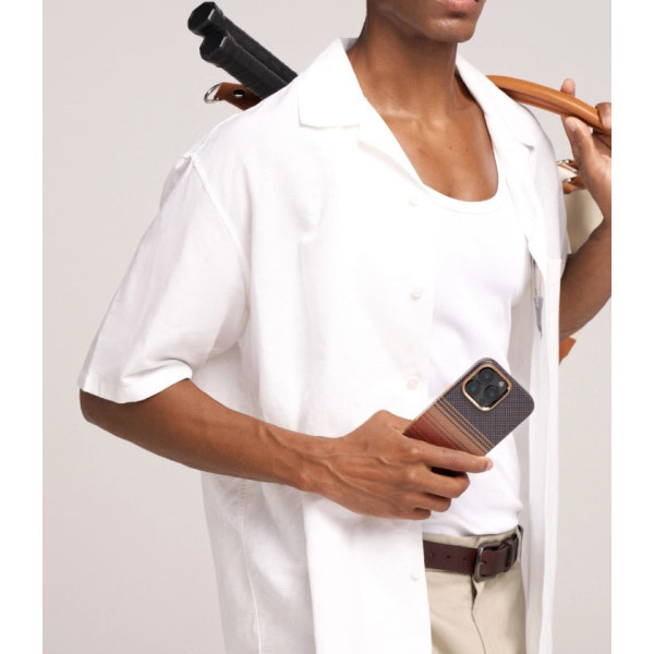 Чохол Pitaka для iPhone 16 Pro Military-Grade Protective Case Sunset Чохол Pitaka для iPhone 16 Pro Military-Grade Protective Case Sunset