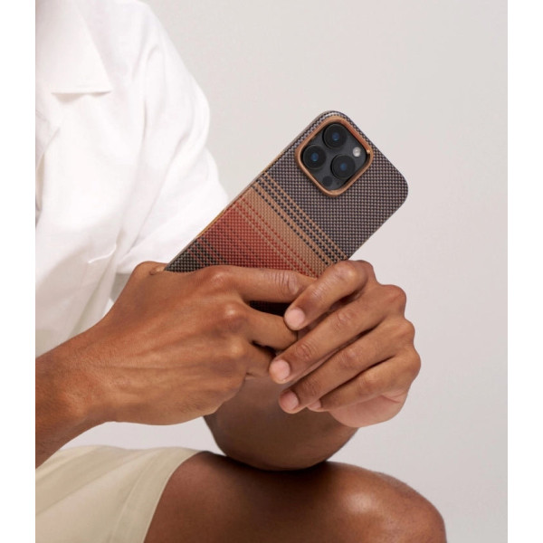 Чохол Pitaka для iPhone 16 Pro Military-Grade Protective Case Sunset Чохол Pitaka для iPhone 16 Pro Military-Grade Protective Case Sunset