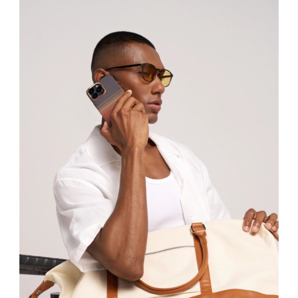 Чехол Pitaka для iPhone 16 Pro Max Military-Grade Protective Case Sunset Чехол Pitaka для iPhone 16 Pro Max Military-Grade Protective Case Sunset