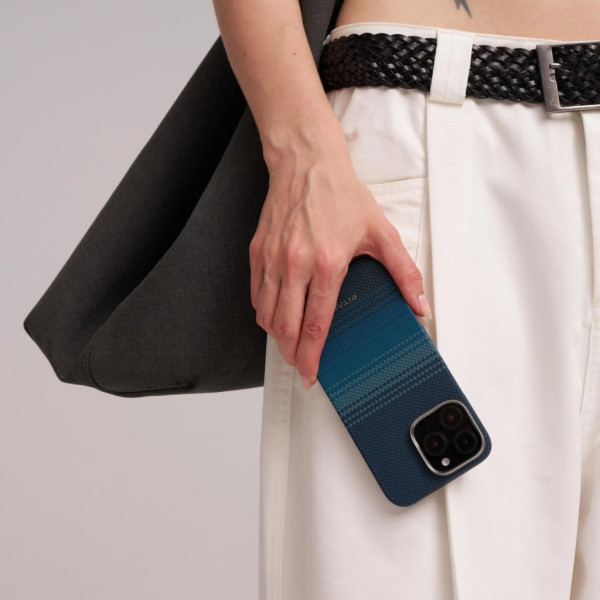 Чохол Pitaka для iPhone 16 Sunset Moonrise Tactile Woven Case Moonrise Чохол Pitaka для iPhone 16 Sunset Moonrise Tactile Woven Case Moonrise