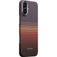 Чехол Pitaka для iPhone 16 Sunset Moonrise Tactile Woven Case Sunset