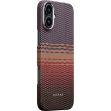 Чохол Pitaka для iPhone 16 Plus Sunset Moonrise Tactile Woven Case Sunset