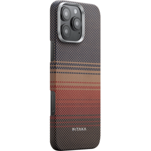 Чехол Pitaka для iPhone 16 Pro Max Sunset Moonrise Tactile Woven Case Sunset