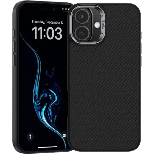Чохол Benks MagClap ArmorPro Case Black for iPhone 16