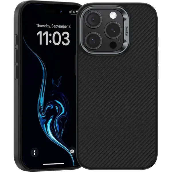 Чохол Benks MagClap ArmorPro Case Black for iPhone 16 Pro