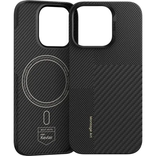 Чохол Benks MagClap ArmorAir Case Montage Black for iPhone 16 Pro