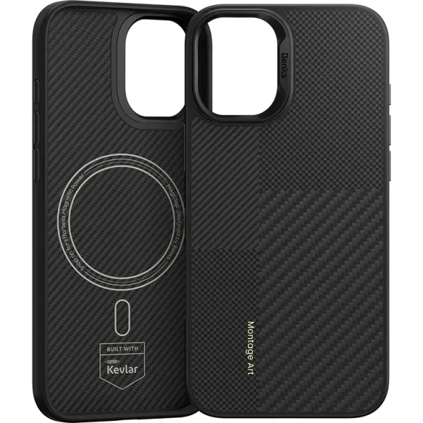 Чохол Benks MagClap ArmorPro Case Montage Black for iPhone 16 Plus