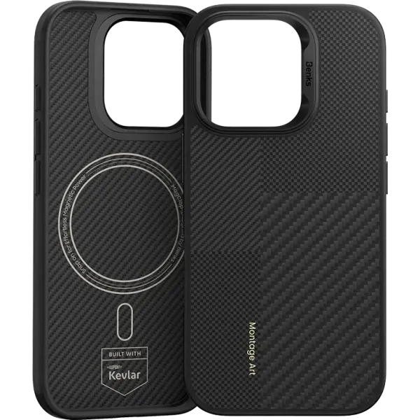 Чохол Benks MagClap ArmorPro Case Montage Black for iPhone 16 Pro