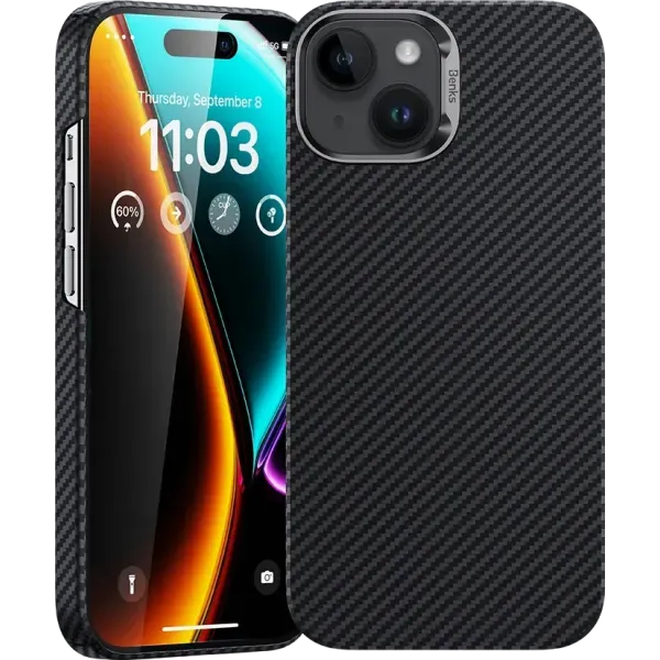 Чохол Benks MagClap ArmorAir Case Black for iPhone 15 Plus