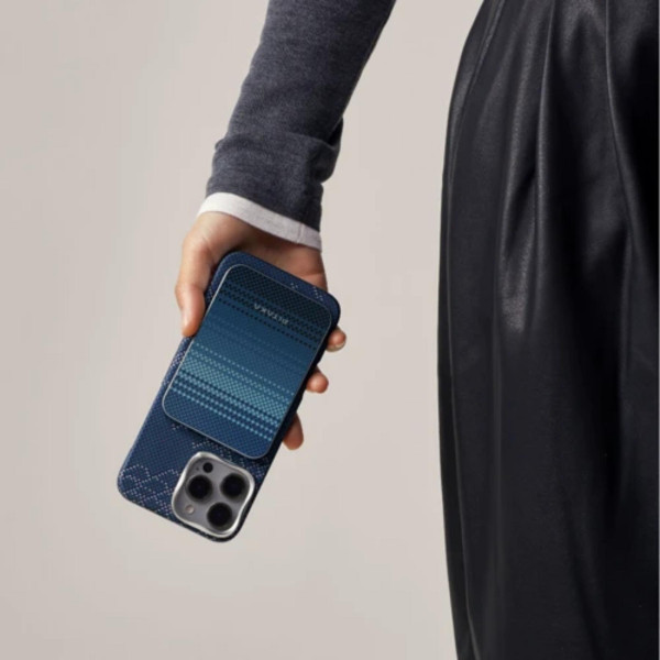 Pitaka Snake Ridge Tactile Woven Case Snowy Day for iPhone 16 Pro Max Pitaka Snake Ridge Tactile Woven Case Snowy Day for iPhone 16 Pro Max