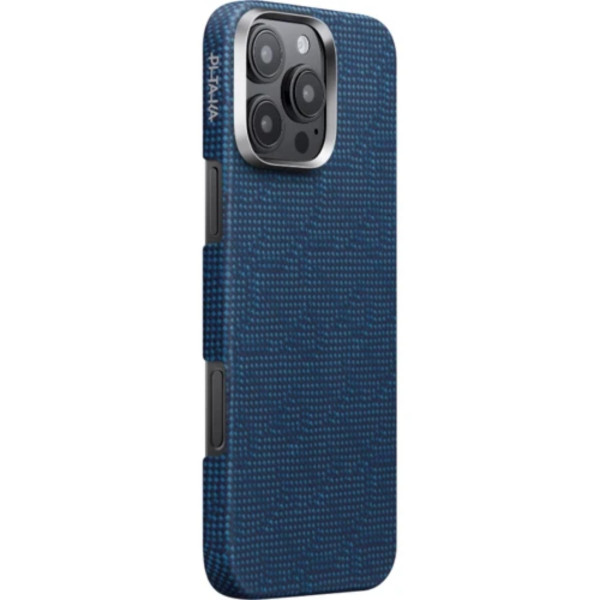 Pitaka Monogram Tactile Woven Case Dark Blue for iPhone 16 Pro Max Pitaka Monogram Tactile Woven Case Dark Blue for iPhone 16 Pro Max