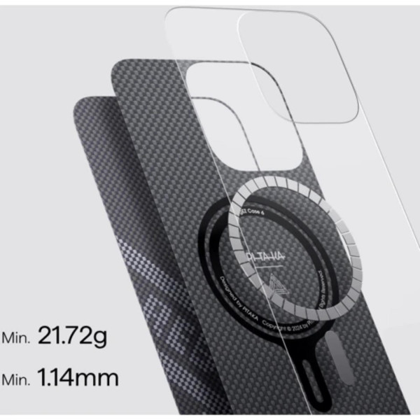 Pitaka Re-TROS Tactile Woven Case Refining for iPhone 16 Pro Max Pitaka Re-TROS Tactile Woven Case Refining for iPhone 16 Pro Max