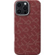 Pitaka Monogram Tactile Woven Case Gold/Red for iPhone 16 Pro Pitaka Monogram Tactile Woven Case Gold/Red for iPhone 16 Pro
