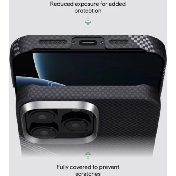 Pitaka Re-TROS Tactile Woven Case Refining for iPhone 16 Pro Pitaka Re-TROS Tactile Woven Case Refining for iPhone 16 Pro