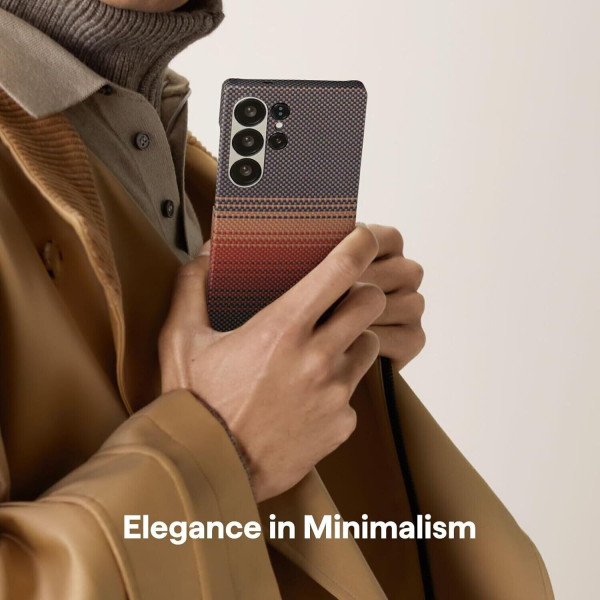 Pitaka Sunset Moonrise Tactile Woven Case Moonrise (KS2503U) for Samsung S938 Galaxy S25 Ultra Pitaka Sunset Moonrise Tactile Woven Case Moonrise (KS2503U) for Samsung S938 Galaxy S25 Ultra