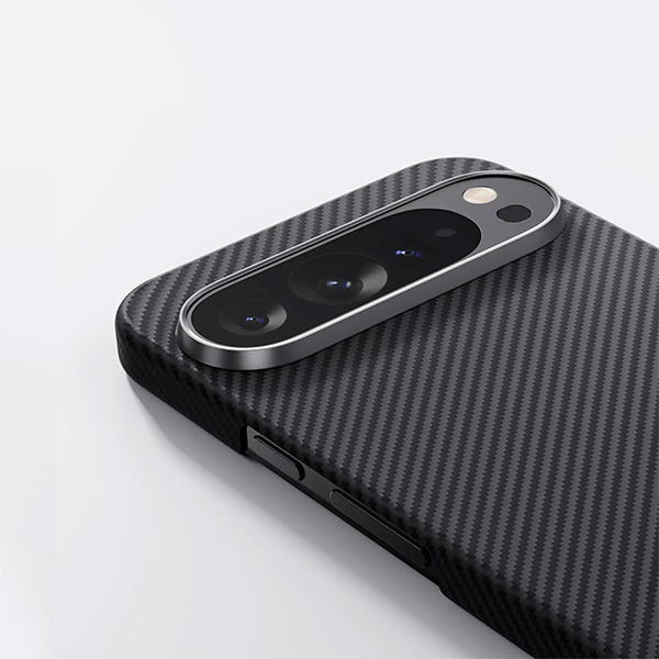 Чохол для телефона Pitaka Classic Ultra-Slim Case 600D Black/Grey для Google Pixel 9 Pro XL Чохол для телефона Pitaka Classic Ultra-Slim Case 600D Black/Grey для Google Pixel 9 Pro XL