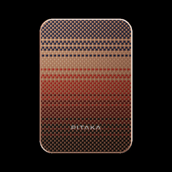 Зовнішній акумулятор Pitaka 5000mAh Aramid Fiber Magnetic 15W Sunset Зовнішній акумулятор Pitaka 5000mAh Aramid Fiber Magnetic 15W Sunset