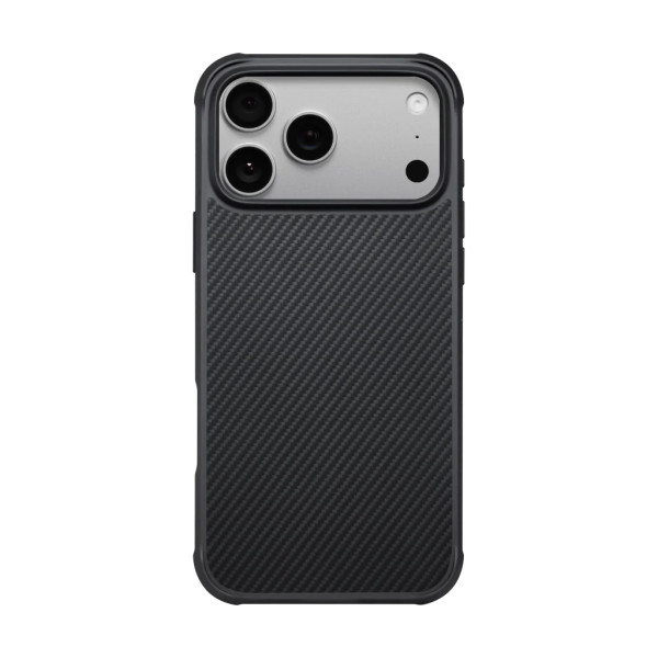 Чохол Pitaka для iPhone 17 Pro Max Aramid ProGuard Case Black/Grey (KI1701MGPM)