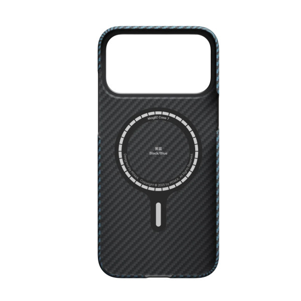 Чохол Pitaka для iPhone 17 Pro Max Ultra-Slim Case Blue/Black (KI1706BPM) Чохол Pitaka для iPhone 17 Pro Max Ultra-Slim Case Blue/Black (KI1706BPM)