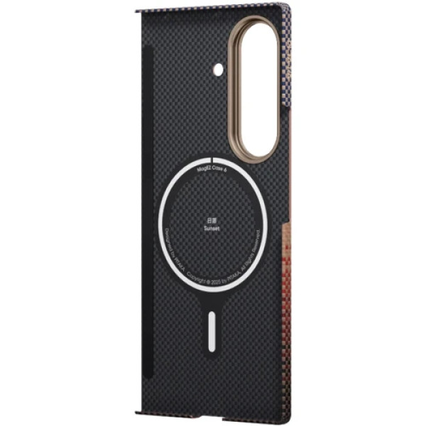 Чохол для телефона Pitaka Sunset Moonrise Tactile Woven Case Sunset для Samsung F966 Galaxy Fold 7 Чохол для телефона Pitaka Sunset Moonrise Tactile Woven Case Sunset для Samsung F966 Galaxy Fold 7