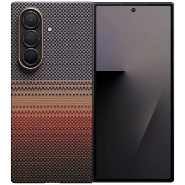 Чохол для телефона Pitaka Sunset Moonrise Tactile Woven Case Sunset для Samsung F966 Galaxy Fold 7 Чохол для телефона Pitaka Sunset Moonrise Tactile Woven Case Sunset для Samsung F966 Galaxy Fold 7