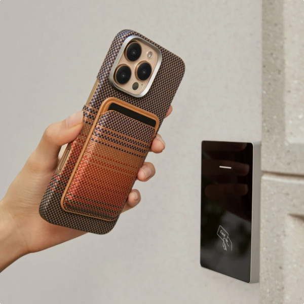 Чохол Pitaka Magnetic Woven Wallet Sunset (MWW2402) Чохол Pitaka Magnetic Woven Wallet Sunset (MWW2402)