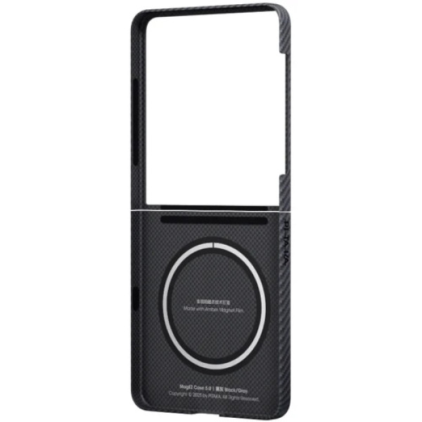 Чохол для телефона Pitaka Classic Ultra-Slim Case 600D Black/Grey для Samsung F766 Galaxy Flip 7 Чохол для телефона Pitaka Classic Ultra-Slim Case 600D Black/Grey для Samsung F766 Galaxy Flip 7