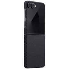 Чохол для телефона Pitaka Classic Ultra-Slim Case 600D Black/Grey для Samsung F766 Galaxy Flip 7
