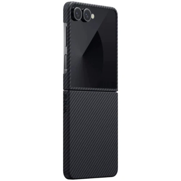 Чохол для телефона Pitaka Classic Ultra-Slim Case 600D Black/Grey для Samsung F766 Galaxy Flip 7 Чохол для телефона Pitaka Classic Ultra-Slim Case 600D Black/Grey для Samsung F766 Galaxy Flip 7