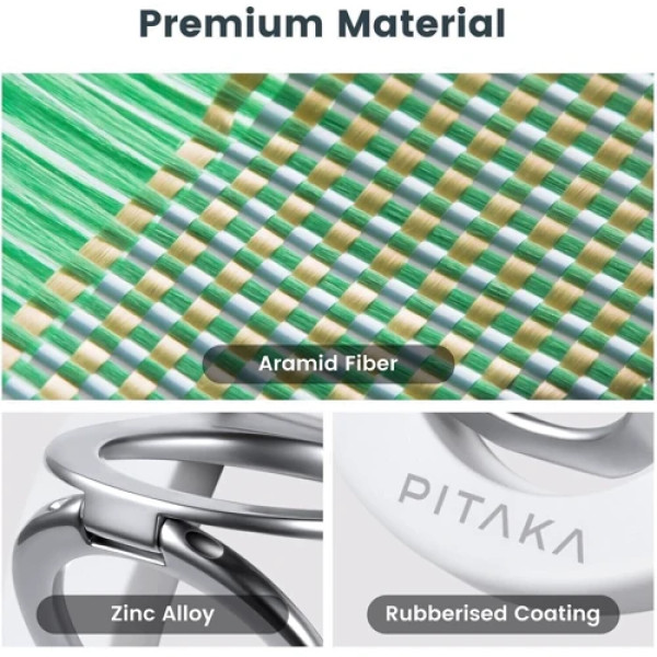 Тримач Кільце Pitaka MagEZ Grip 3 600D Black/Grey (MGB2402) Тримач Кільце Pitaka MagEZ Grip 3 600D Black/Grey (MGB2402)