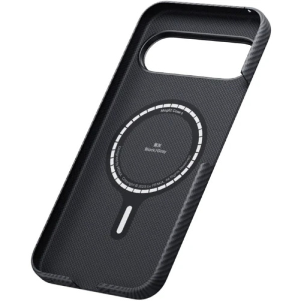 Чохол для телефона Pitaka Classic Ultra-Slim Case 600D Black/Grey (GPB2502) для Google Pixel 10 Pro Чохол для телефона Pitaka Classic Ultra-Slim Case 600D Black/Grey (GPB2502) для Google Pixel 10 Pro