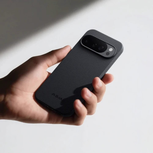 Чохол для телефона Pitaka Classic Ultra-Slim Case 600D Black/Grey (GPB2502) для Google Pixel 10 Pro Чохол для телефона Pitaka Classic Ultra-Slim Case 600D Black/Grey (GPB2502) для Google Pixel 10 Pro