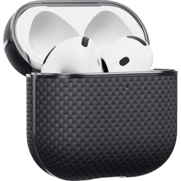 Чохол для навушників Pitaka Aramid Fiber Case Black/Gray (APM2401) for AirPods Pro 2 Чохол для навушників Pitaka Aramid Fiber Case Black/Gray (APM2401) for AirPods Pro 2