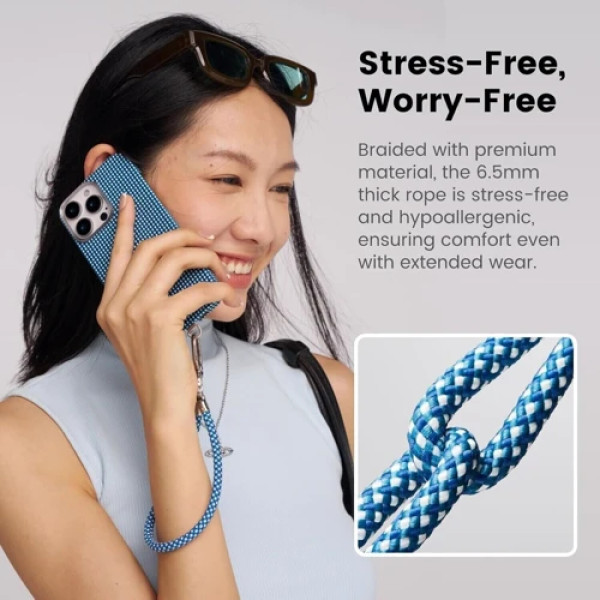 Ремінець для смартфона Pitaka 3 in 1 Phone Strap Forest Green (MSB2402) Ремінець для смартфона Pitaka 3 in 1 Phone Strap Forest Green (MSB2402)