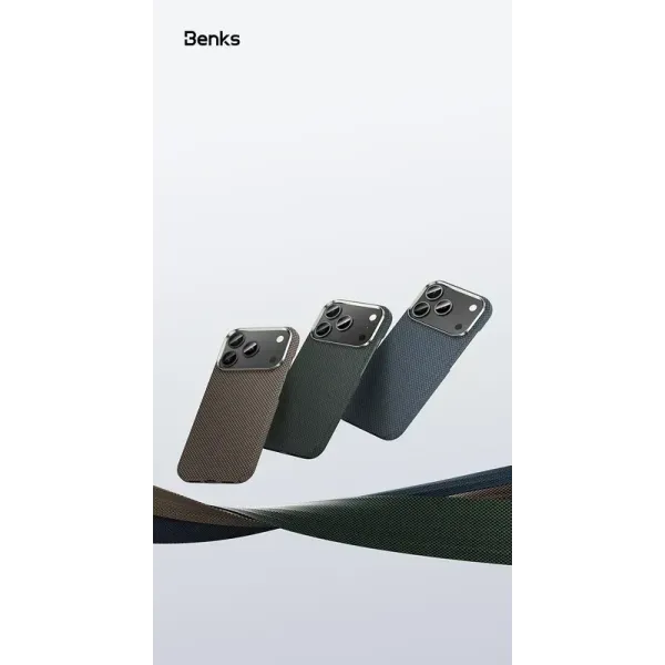 Чохол Benks MagClap ArmorTint Case Green for iPhone 17 Pro