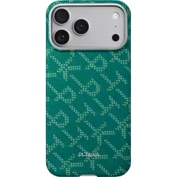 Чехол для iPhone Pitaka Edge Case PTK Leaping Gold/Green (KI1701PTKP) для iPhone 17 Pro Max