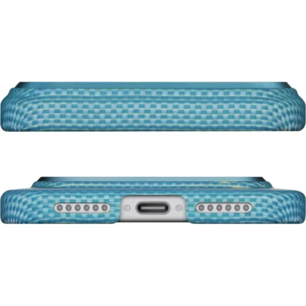 Чехол для iPhone Pitaka Edge Case Lucid Blue (KI1706AG) для iPhone 17 Pro