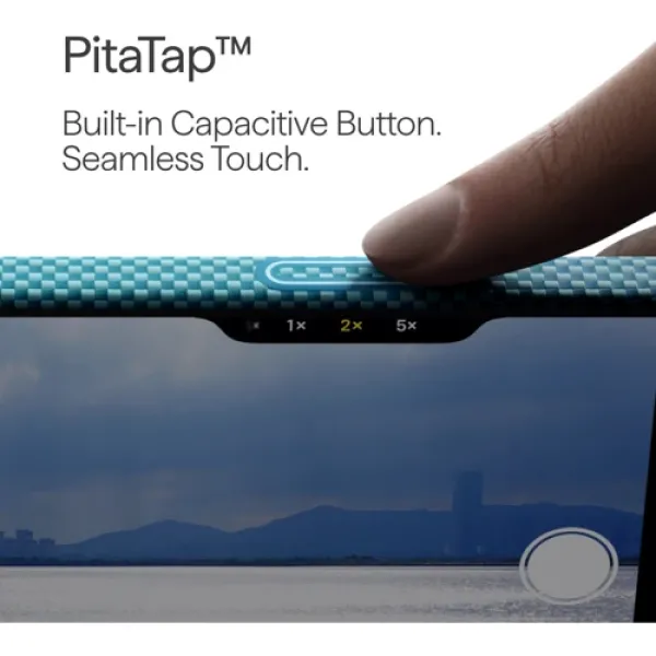 Чехол для iPhone Pitaka Edge Case Lucid Blue (KI1706AG) для iPhone 17 Pro