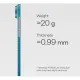 Чехол для iPhone Pitaka Edge Case Lucid Blue (KI1704AG) для iPhone Air