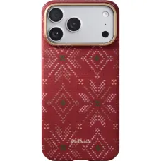 Чехол для iPhone Pitaka Threads of Winter Case Scarlett (TWC202502) для iPhone 17 Pro Max