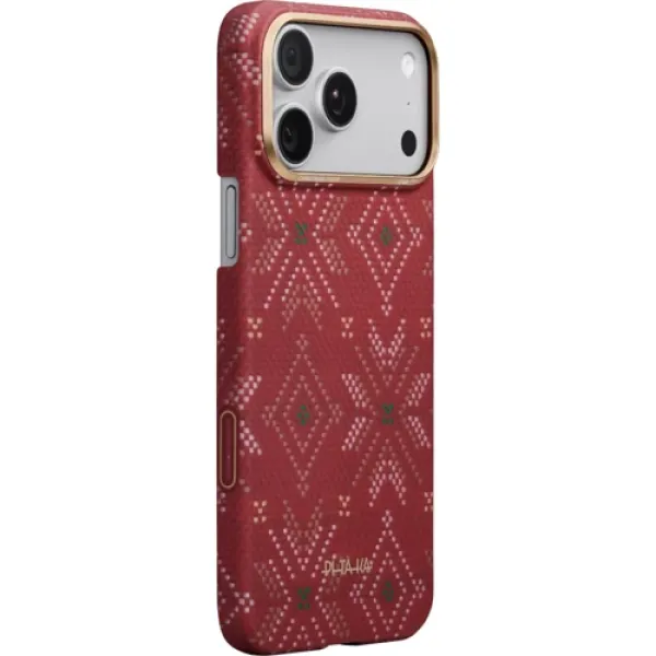 Чехол для iPhone Pitaka Threads of Winter Case Scarlett (TWC202502) для iPhone 17 Pro Max