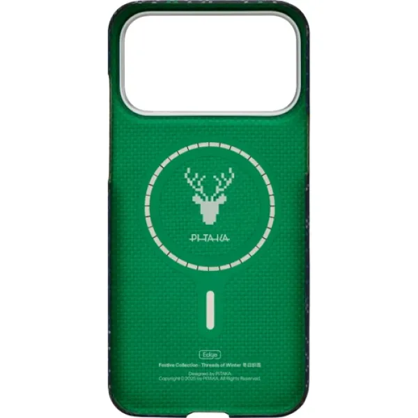 Чехол для iPhone Pitaka Threads of Winter Case Navy (TWC202505) для iPhone 17 Pro Max