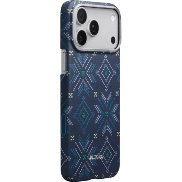 Чехол для iPhone Pitaka Threads of Winter Case Navy (TWC202504) для iPhone 17 Pro