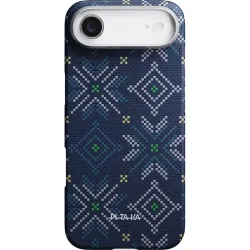 Чехол для iPhone Pitaka Threads of Winter Case Navy для iPhone Air